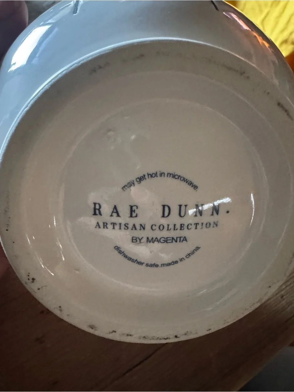 Rae Dunn White Ceramic Cereals Bowls Set with Black Lettering